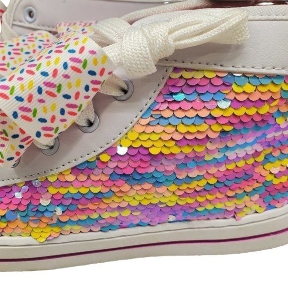 JoJo Siwa Shoes JoJo Siwa High Top Shoes Sequence Shoes Childrens Shoes - Picture 4 of 10